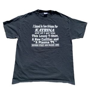 Vintage Hurricane Katrina Parody Tee